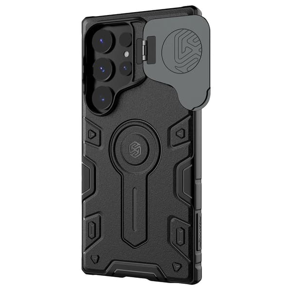 Nillkin CamShield Armor Prop Shell for Samsung Galaxy S24 Ultra - Svart
