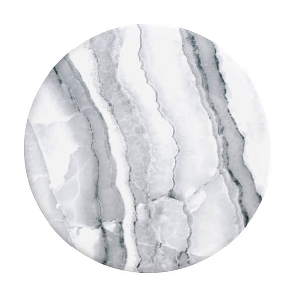 PopsocketS Basic Grip - hvid granit