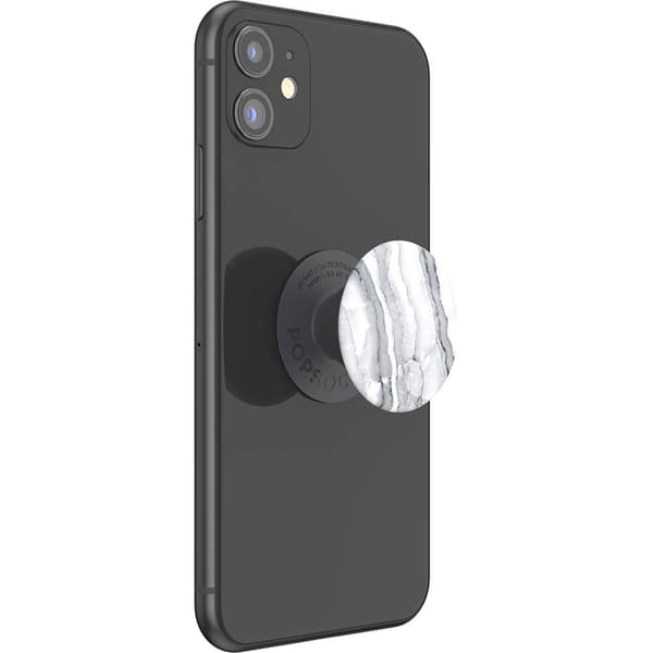 PopsocketS Basic Grip - hvid granit