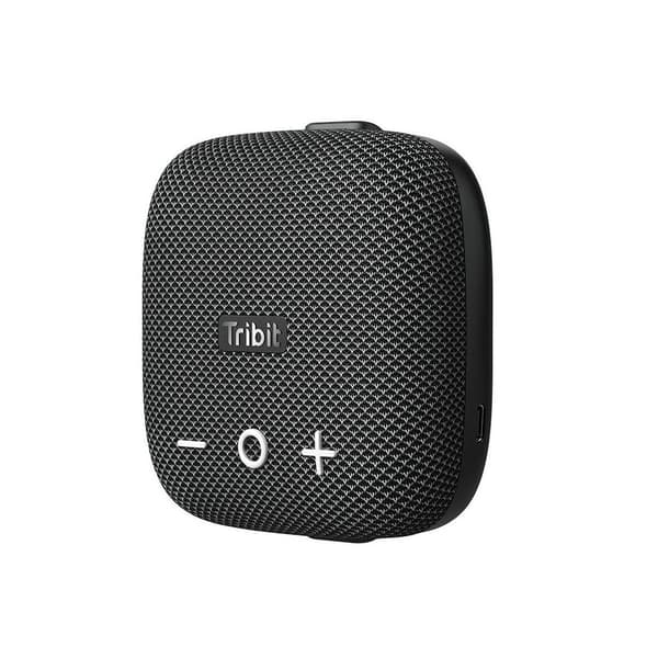 StormBox Micro 2 bærbar høyttaler med Bluetooth 5.3 og powerbank-funksjon - Svart