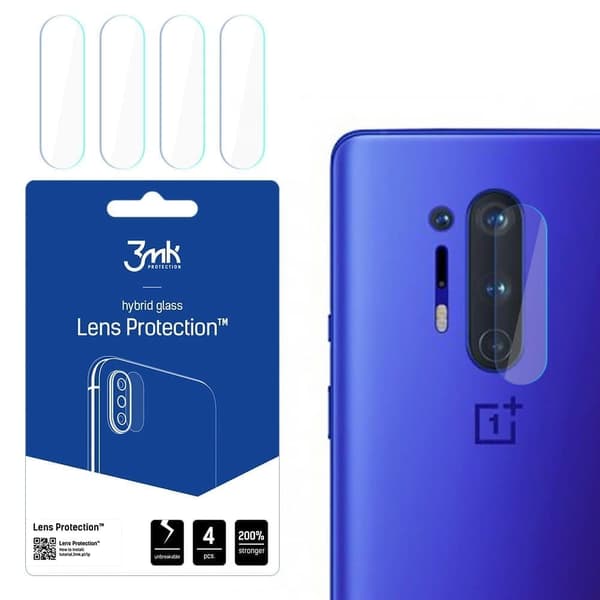 3mk Lens Protection™ hybrid kameraglass for OnePlus 8 Pro 5G
