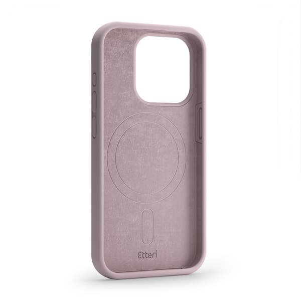 Etteri silikonetui med MagSafe for iPhone 16 Pro - Lys rosa