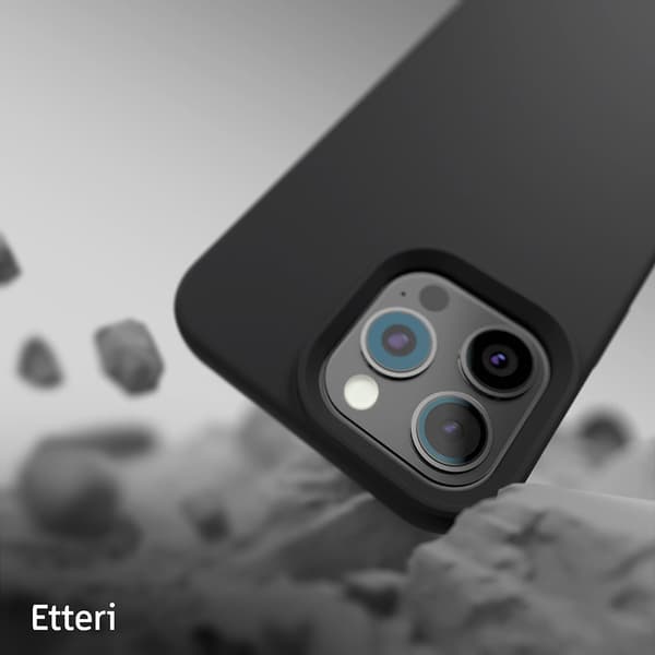 Etteri silikoneetui med MagSafe til iPhone 16 Pro Max - Sort