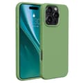 Miniatyrbild 1 av 9: Etteri silikonskal till iPhone 16 Pro Max med hål för handledsrem - Ljusgrön