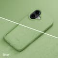 Miniatyrbillede 7 af 9: Etteri silikoneetui til iPhone 16 Plus med hul til håndledsrem - Lysegrøn