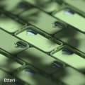 Miniatyrbillede 8 af 9: Etteri silikoneetui til iPhone 16 Plus med hul til håndledsrem - Lysegrøn