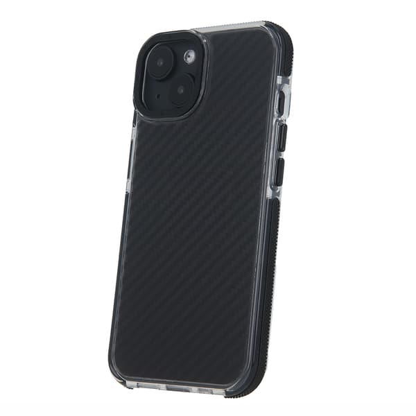 Svart Skal till iPhone 16 - Kolfiber