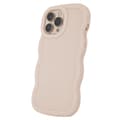 Miniatyrbilde 2 av 3: Candy Curly bakdeksel for iPhone 16 Pro - Beige