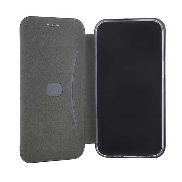 Basic-etui med standerfunktion til iPhone 16 Plus - Sort