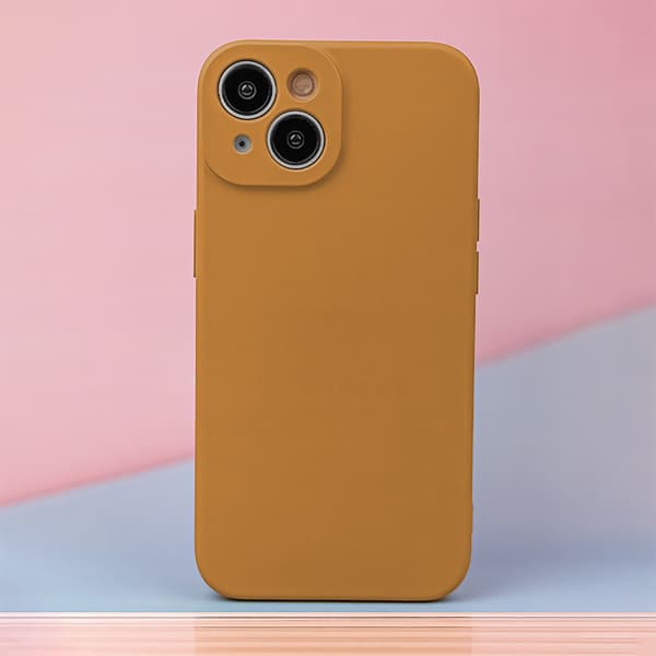 Silikoneetui til iPhone 16 Plus - Brun
