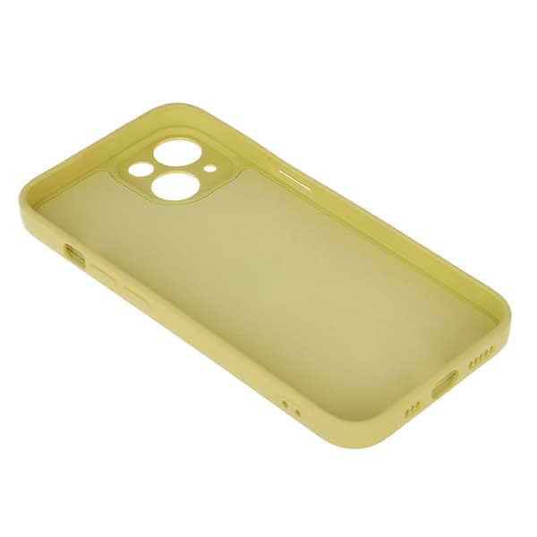 Etui med ringholder til iPhone 16 - Gul