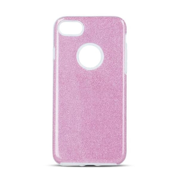 Glitrende etui til iPhone 16 Pro Max - Pink