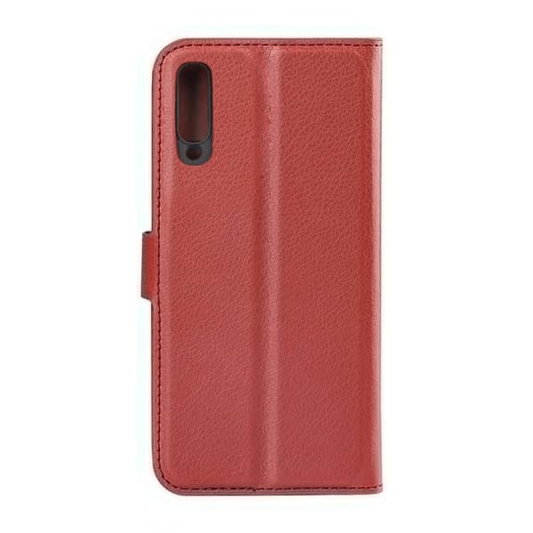Samsung Galaxy A50s Plånboksfodral med Stativ - Brun
