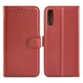 Miniatyrbillede 1 af 5: Samsung Galaxy A50s Plånboksfodral med Stativ - Brun