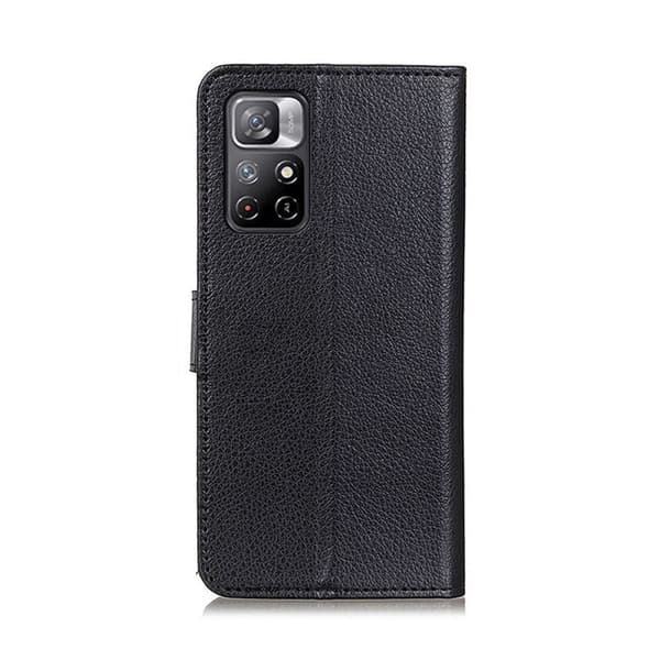 Xiaomi Redmi Note 11 Plånboksfodral med Stativ - Svart