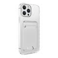Miniatyrbild 2 av 3: iPhone 15 Pro Max Stöttåligt Skal med Korthållare - Transparent