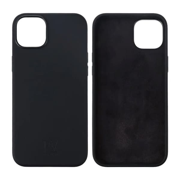 iPhone 15 Mobilskal Silikon Rvelon - Svart