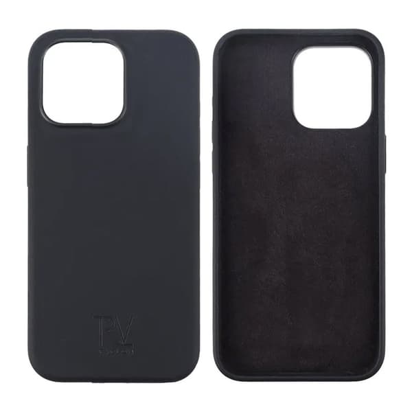 iPhone 15 Pro Mobilskal Silikon Rvelon - Svart