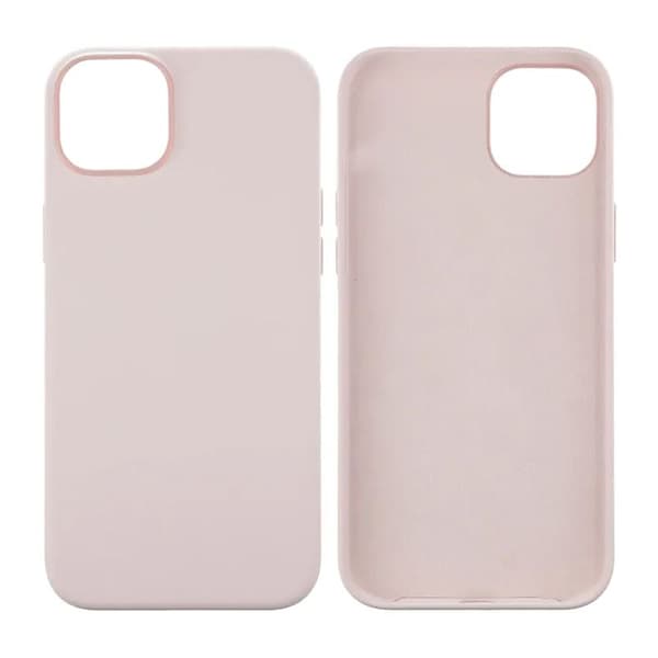 iPhone 15 Mobilskal Silikon Rvelon - Ljusrosa