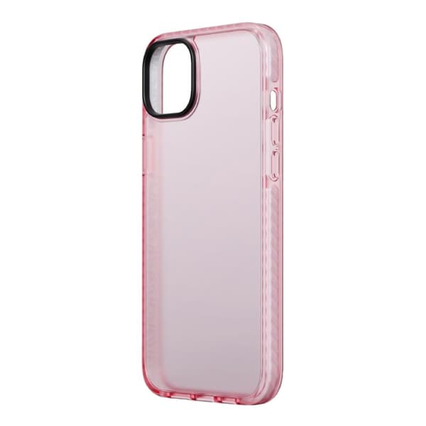 iPhone 15 Stöttåligt TPU Mobilskal - Rosa