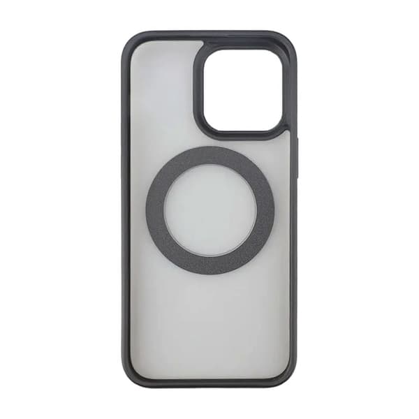 iPhone 15 Pro Max Skal med MagSafe Stativ Rvelon - Svart