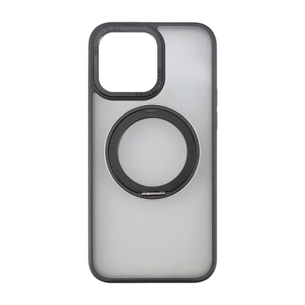 iPhone 15 Pro Max Skal med MagSafe Stativ Rvelon - Svart