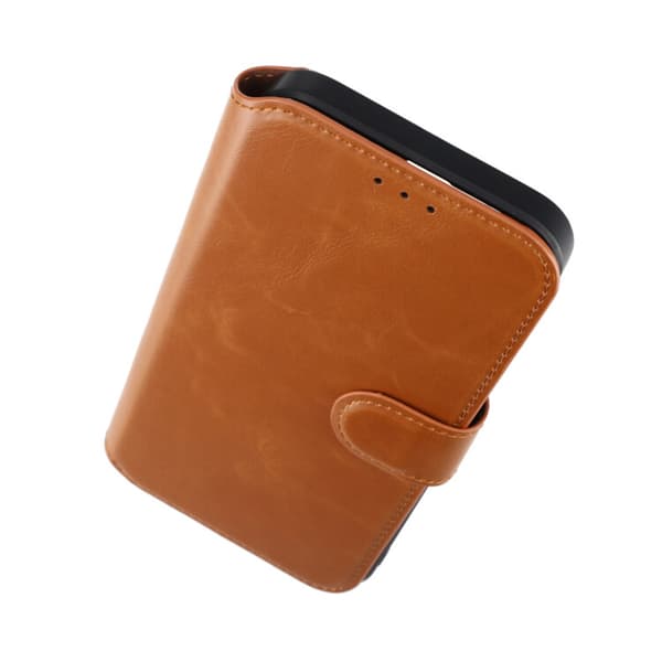 iPhone 15 Pro Max Plånboksfodral med Magsafe Rvelon - Brun