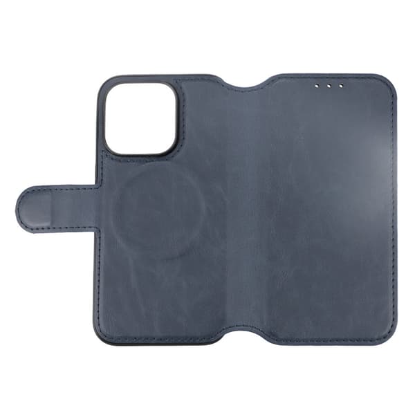 iPhone 15 Pro Plånboksfodral med Magsafe Rvelon - Blå