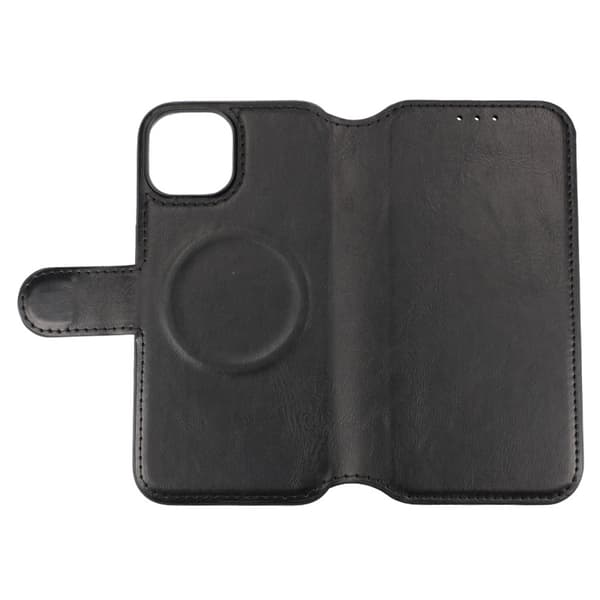 iPhone 15 Plånboksfodral med Magsafe Rvelon - Svart