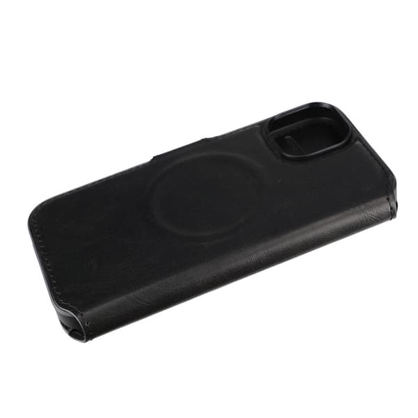 iPhone 15 Plånboksfodral med Magsafe Rvelon - Svart