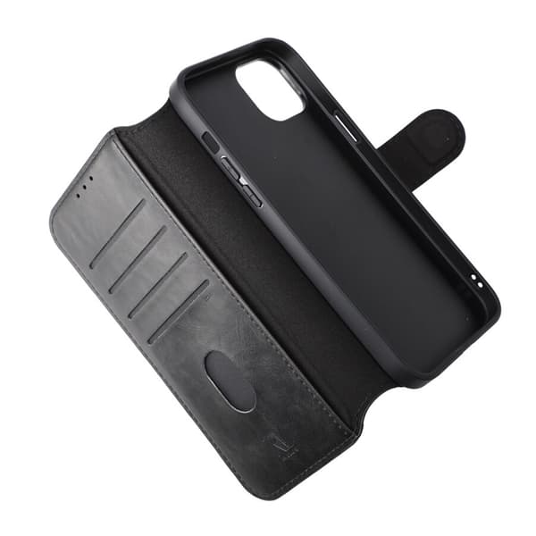 iPhone 15 Plus Plånboksfodral med Magsafe Rvelon - Svart