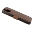 Miniatyrbillede 6 af 11: iPhone 15 Plånboksfodral Läder Rvelon - Brun