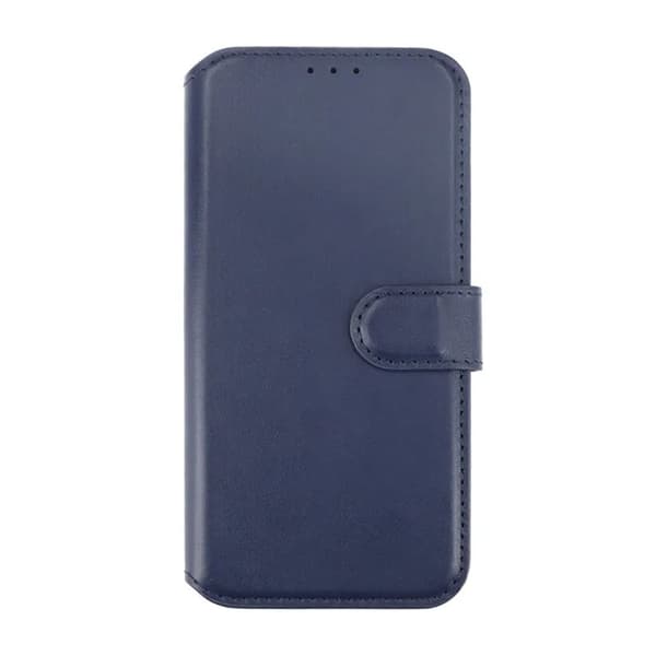 iPhone 15 Pro Max Plånboksfodral Läder Rvelon - Blå
