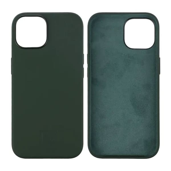 iPhone 15 Plus Mobilskal Silikon Rvelon - Grön