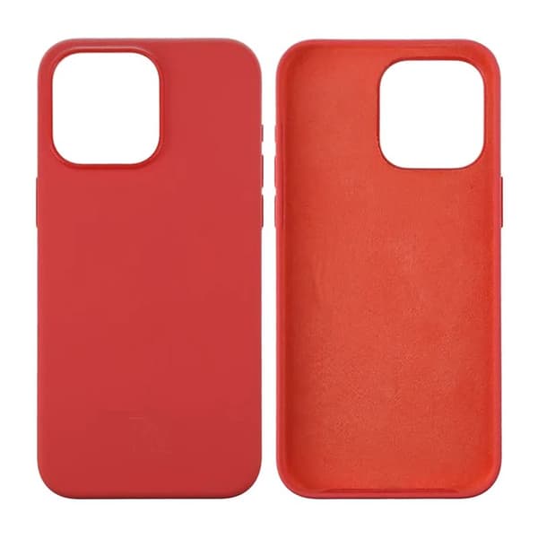 iPhone 15 Pro Max Mobilskal Silikon Rvelon - Röd