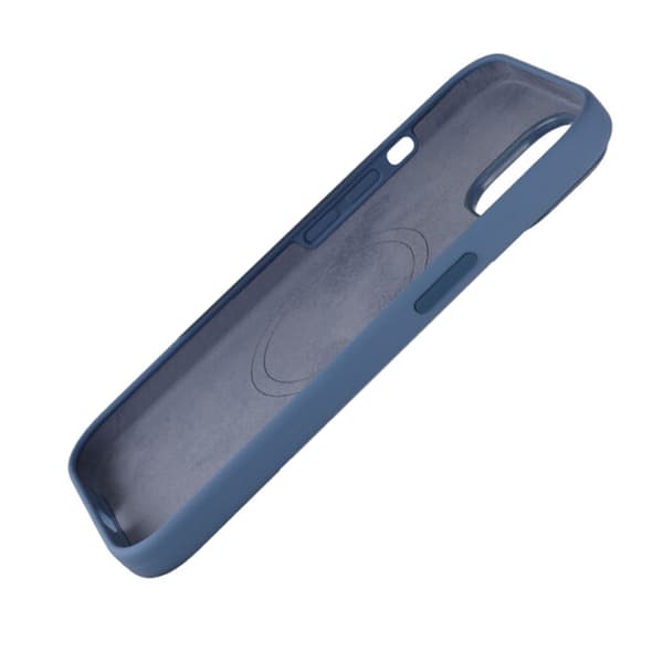 iPhone 15 Silikonskal Rvelon MagSafe - Blå