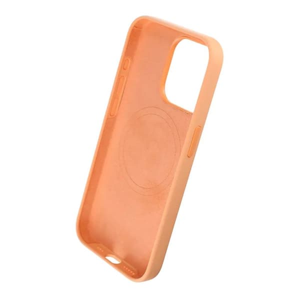 iPhone 15 Pro Silikonskal Rvelon MagSafe - Gul