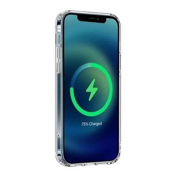 iPhone 15 Stöttåligt Skal - Magsafe Rvelon Transparent