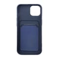 Miniatyrbillede 4 af 4: iPhone 15 Plus Mobilskal Silikon med Korthållare - Blå