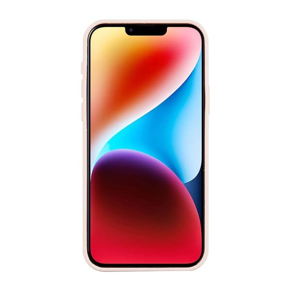 iPhone 15 Pro Silikonskal - Sand Rosa