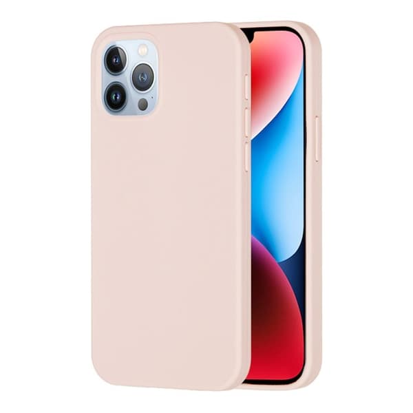 iPhone 15 Pro Silikonskal - Sand Rosa