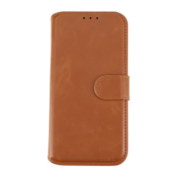 iPhone 15 Pro Plånboksfodral Magnet Rvelon - Brun