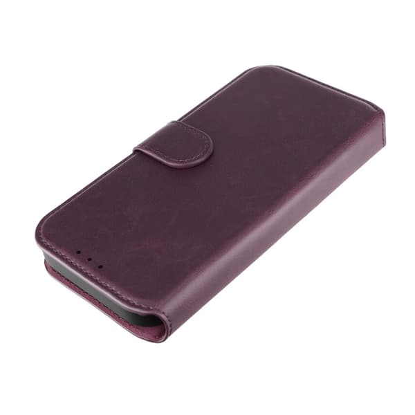 iPhone 15 Plånboksfodral Magnet Rvelon - Lila
