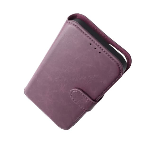 iPhone 15 Plus Plånboksfodral Magnet Rvelon - Lila