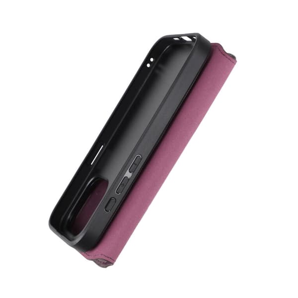 iPhone 15 Pro Plånboksfodral Magnet Rvelon - Lila
