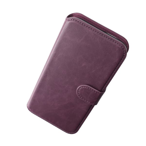 iPhone 15 Pro Max Plånboksfodral Magnet Rvelon - Lila