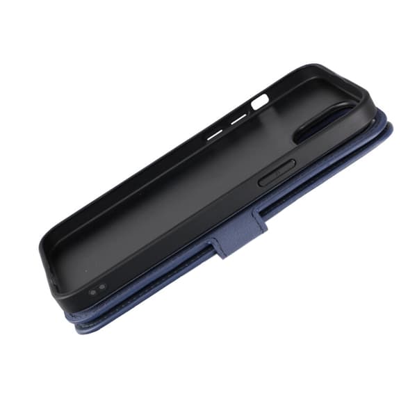 iPhone 15 Plus Plånboksfodral Magnet Rvelon - Blå