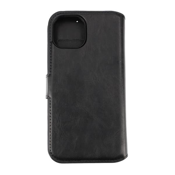 iPhone 15 Plånboksfodral Magnet Rvelon - Svart