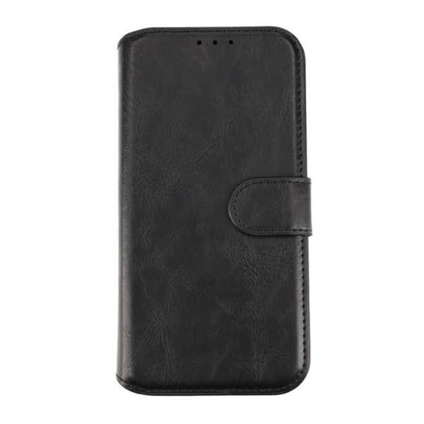 iPhone 15 Plånboksfodral Magnet Rvelon - Svart