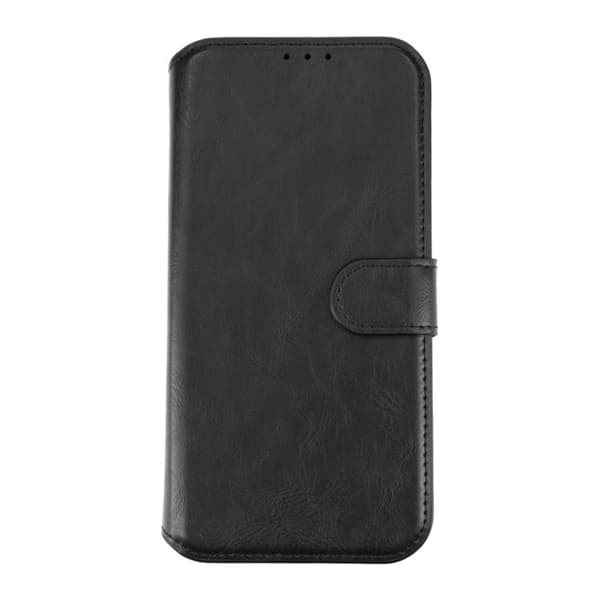 iPhone 15 Plus Plånboksfodral Magnet Rvelon - Svart